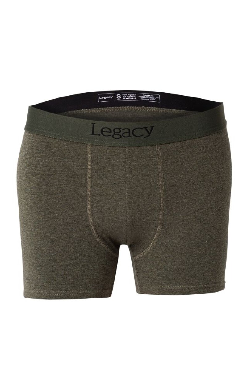 BOXER DE ALGODÓN - Verde Mix 