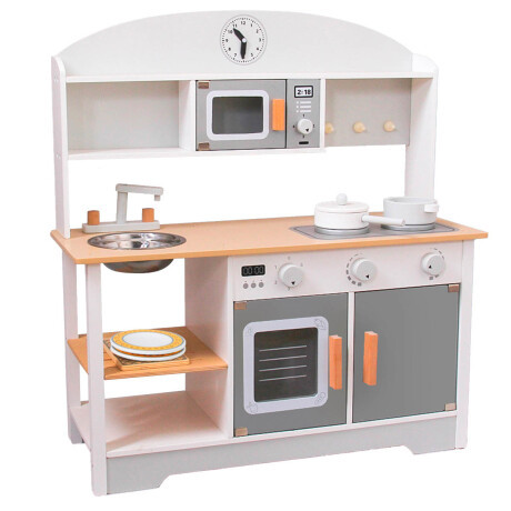 Cocina De Madera Completa De Calidad + Horno + Micro Jug007018