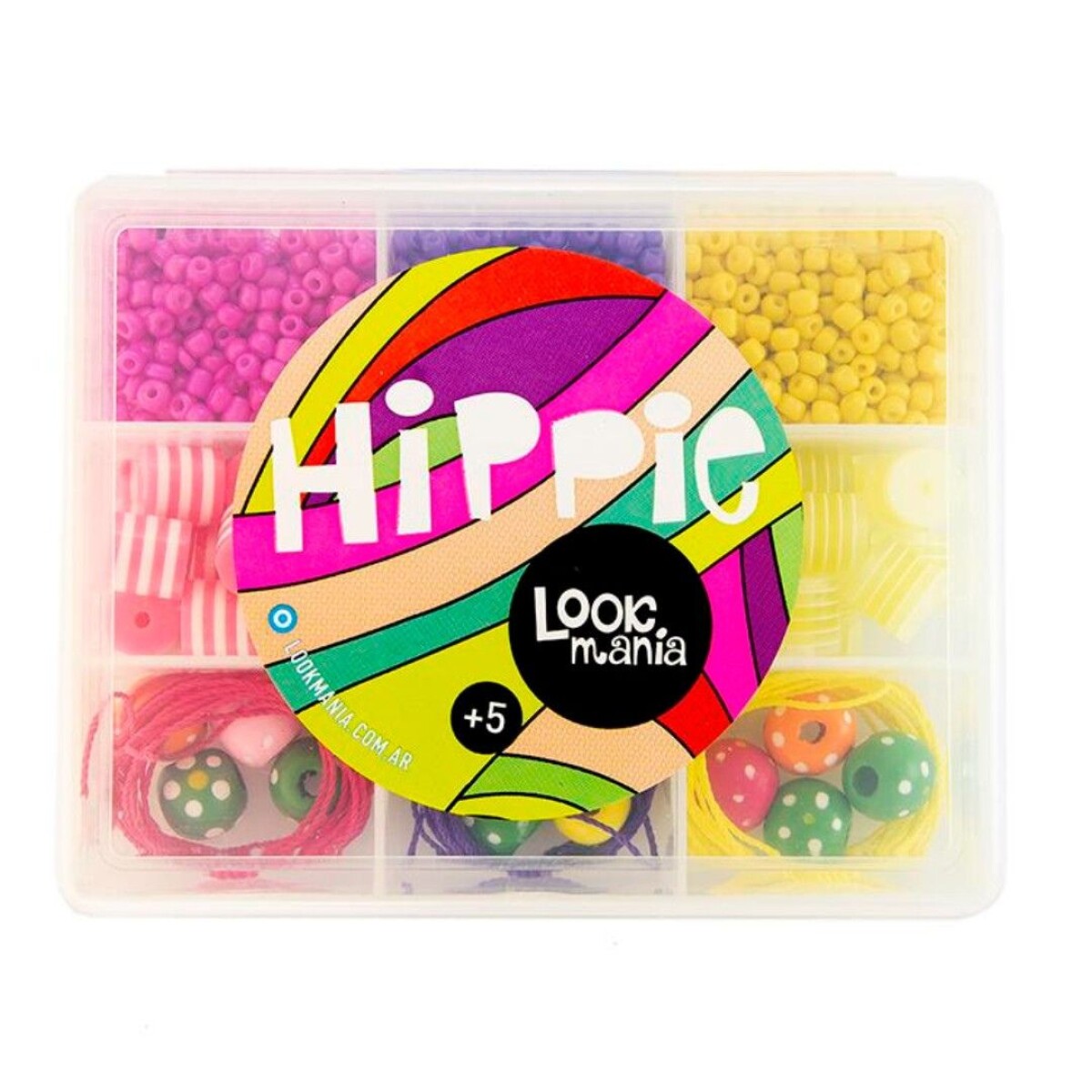 Kit Para Crear Pulseras Caja con 9 Divisiones 