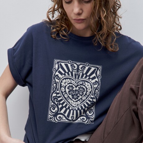 REMERA LIMBO Azul Marino