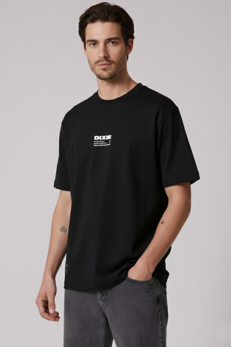 T-SHIRT RELSI DIXIE Negro