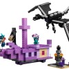 Lego Minecraft El Dragón Ender Y El Barco Del End Lego Minecraft El Dragón Ender Y El Barco Del End