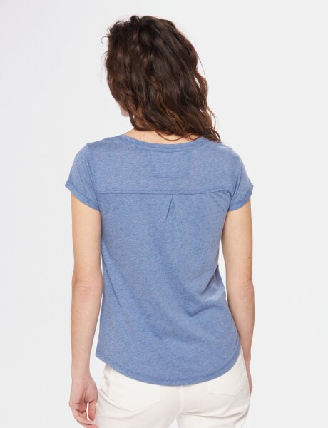 REMERA CON BOTONES Piedra