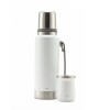 Set termo Comet Viena 1 lt + Mate de 160 ml Blanco