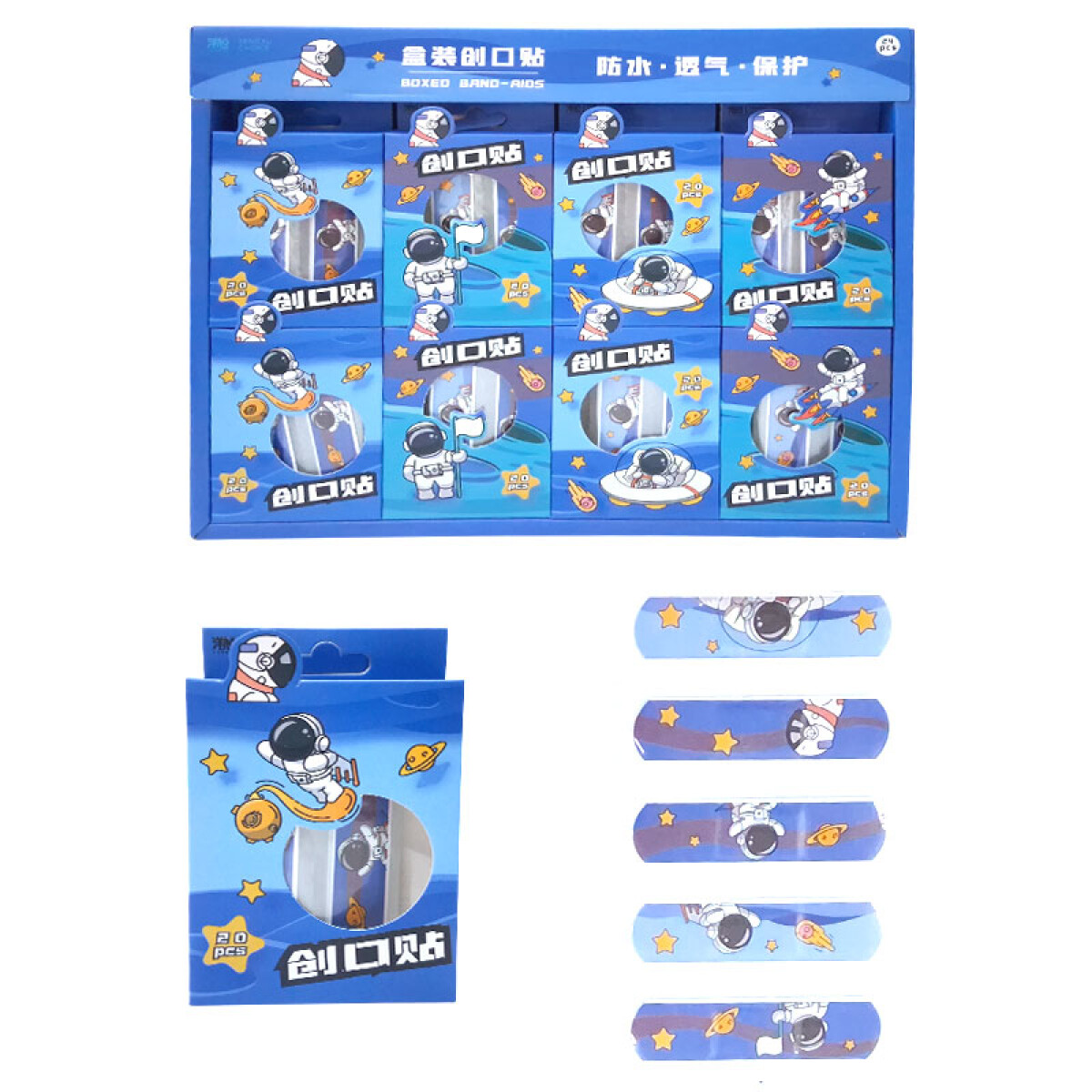 Curitas diseños infantiles 20pcs - Curitas Diseños Infantiles 20pcs 