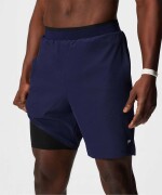 Short Con Malla The Fundamental Short II Lined 7" Hombre Deep Navy