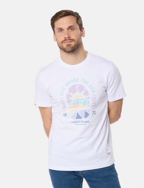 REMERA ESTAMPADA Blanco