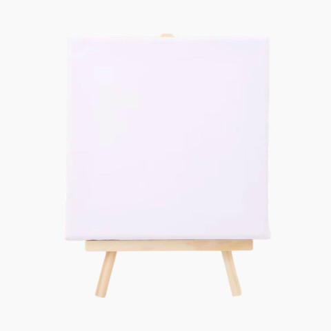 Atril con lienzo 12x20cm lienzo 15x15cm Atril Con Lienzo 12x20cm Lienzo 15x15cm