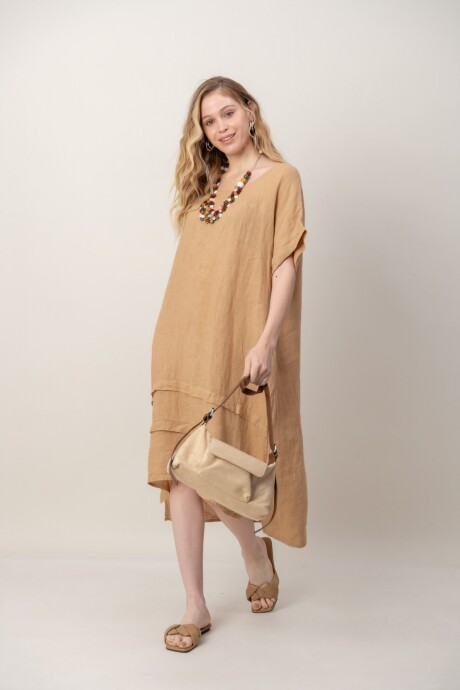 VESTIDO ENKI Camel