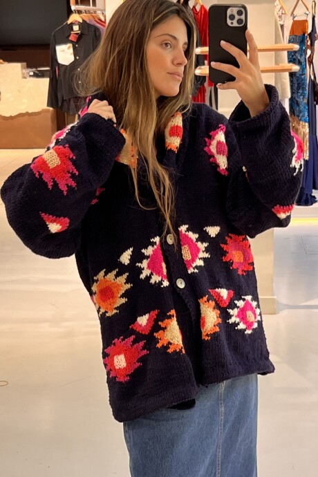 Saco Sony Lana Azul