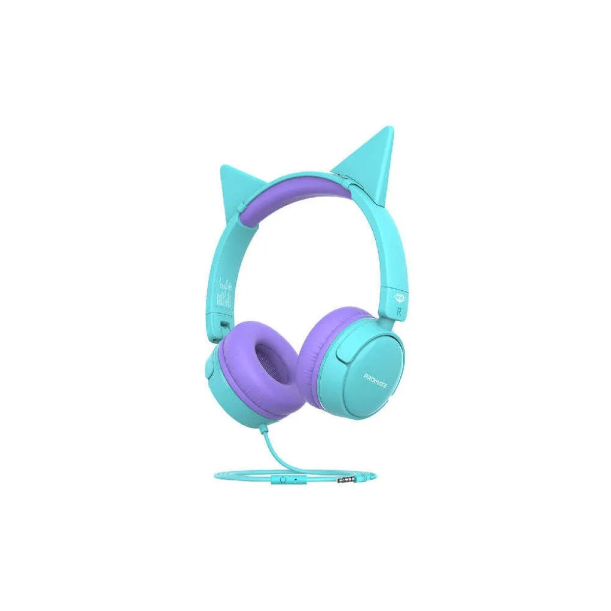 Auriculares Promate Jewel Kids Con Mic 3.5mm - Celeste 