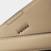 Cartera Al Hombro Akira en Efecto Cuero Liso Taupe