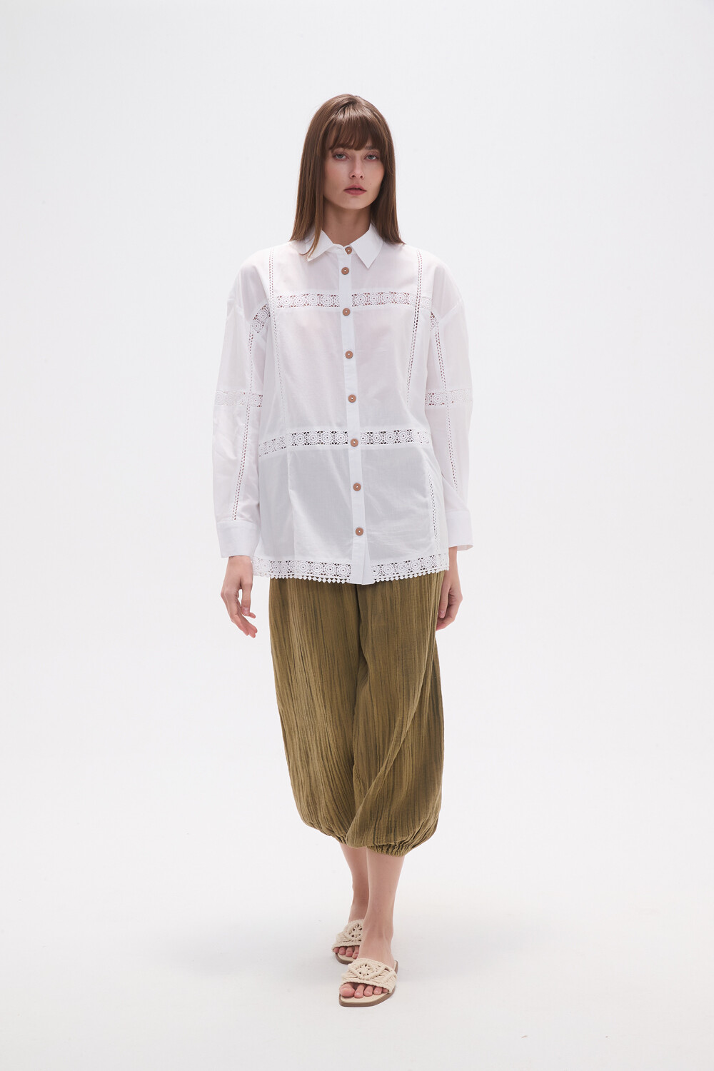 Camisa Agreica Blanco