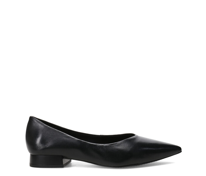 Zapatos de Mujer Bottero En Punta Taco Cuadrado Negro