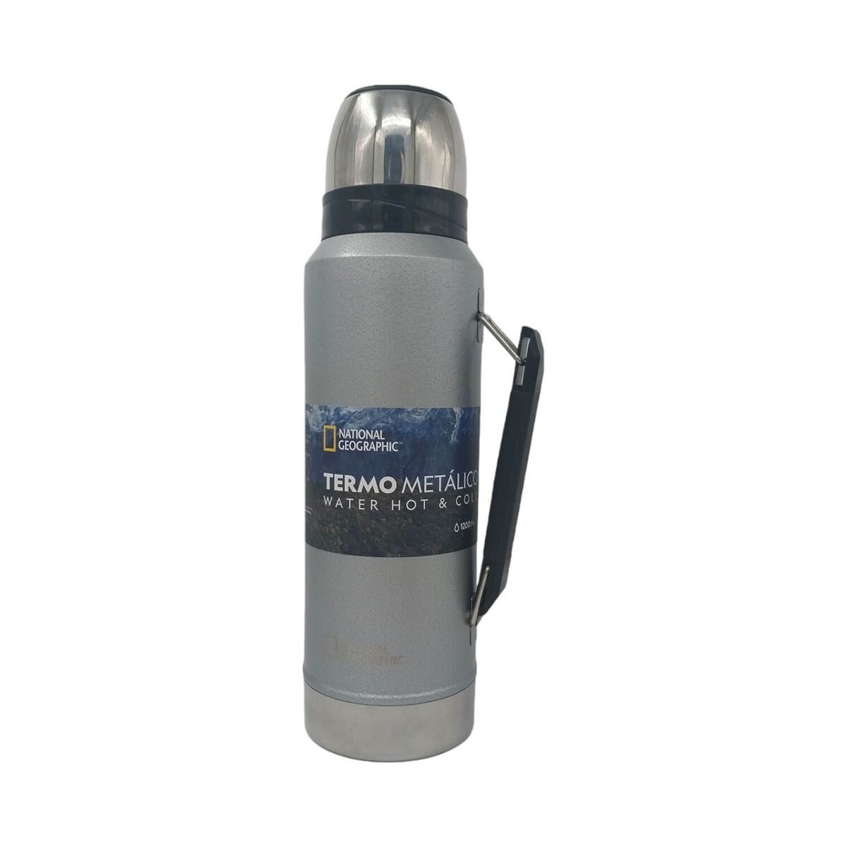 Termo National Geographic 1.2 L Acero Inoxidable - Gris 