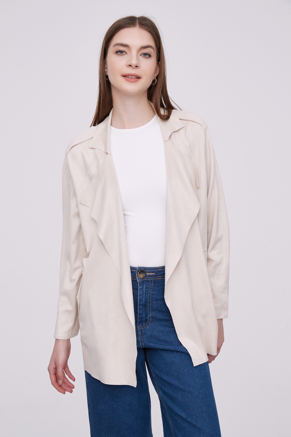 Chaqueta Croti Beige Claro