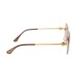 Lentes de Sol Senhor Dos Aneis Cuadrado - Mujer Gradiente/Dorado