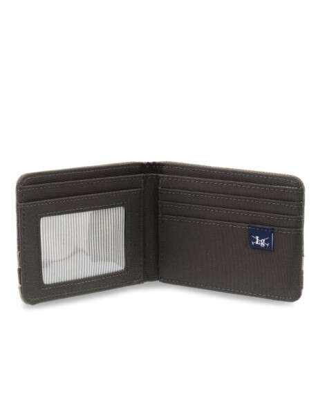 BILLETERA CANVAS BICOLOR Verde