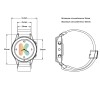 K-WATCH Reloj Inteligente Kidywolf Para Adolescentes +8 - Azul