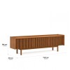 Rack de TV Dune Ripiado 1.8 - Linea Manhattan Natural