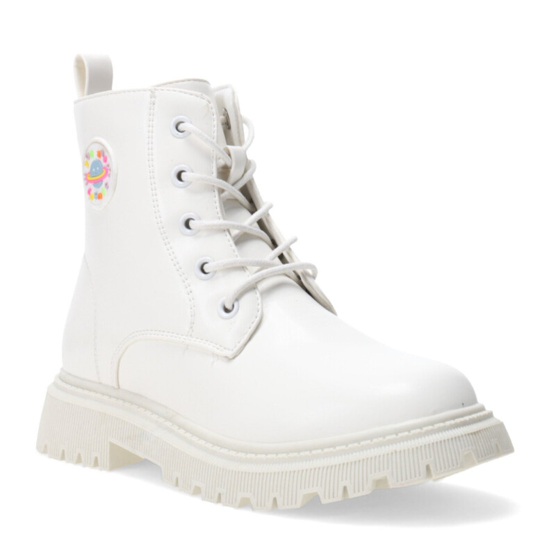 Botas de Niña MINI Miss Carol Tilu Blanco Hueso