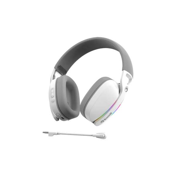 Vincha Gamer Marvo Hg9086w-bk Inalábrica 7.1 Rgb BLANCO