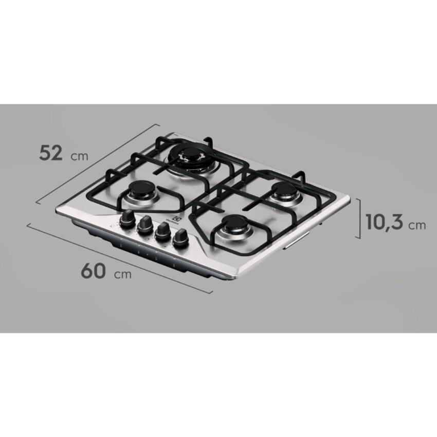 Anafe Electrolux 4H EL-KE4XC Inox. Anafe Electrolux 4H EL-KE4XC Inox.