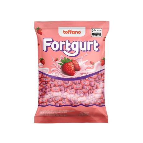 Caramelo Masticable Toffano 250 grs Frutilla