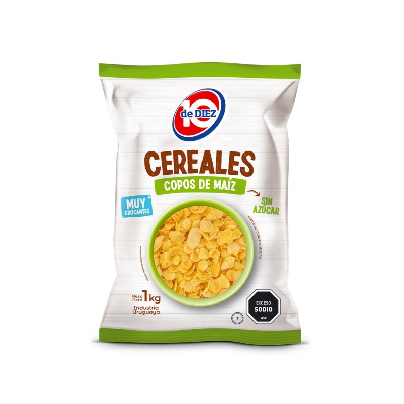 CEREALES DE DIEZ SIN AZUCAR 1KG Cereales De Diez Sin Azucar 1kg