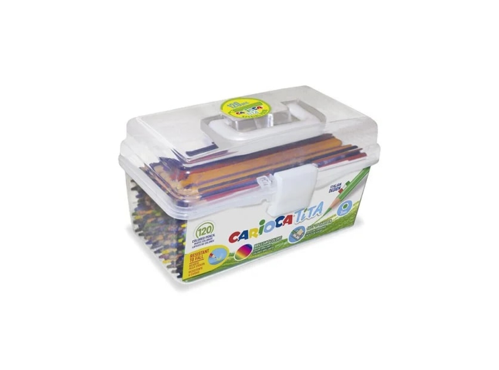 Lapices de colores Carioca Tita Maletin x 120 
