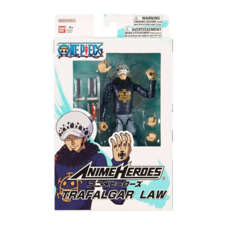 Figura Anime Heroes One Piece Trafalgar Law - 17cm