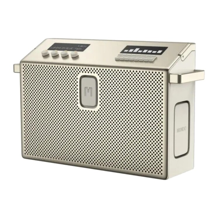 Parlante Bluetooth MONDO Speaker Large 96 W Greige