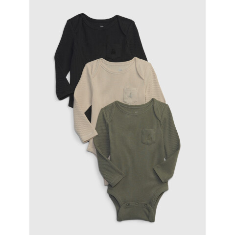 FF TINY RIB LS 3PK BS BEDROCK 291