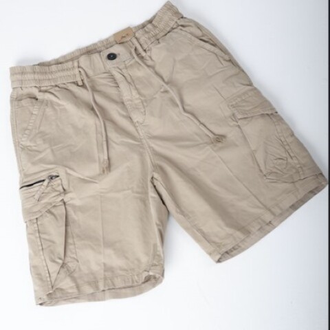 BERMUDA BAGGY KARGO BEIGE BERMUDA BAGGY KARGO BEIGE