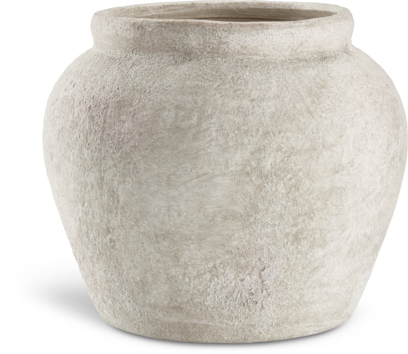 Maceta JOKUM Ø24xA21cm gres porcelánico - Gris 