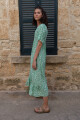 Vestido Pradera Verde Agua