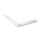 DINGQI ESCUADRA DE ALUMINIO C/REGLA NIVEL 250MM Dingqi Escuadra De Aluminio C/regla Nivel 250mm