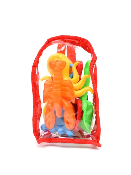 JUEGO DE MOLDES DE PLAYA ROJO