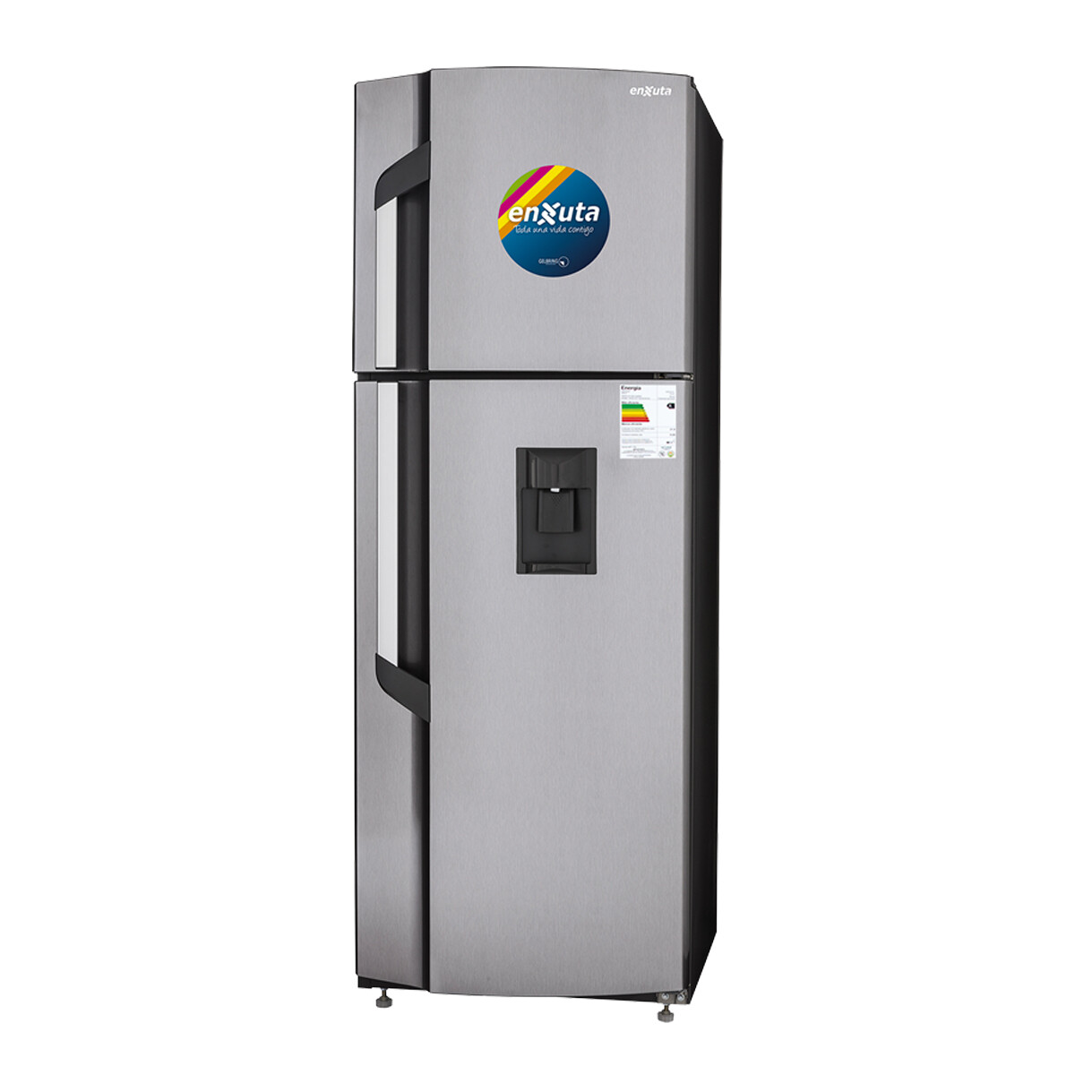 Heladera Enxuta RENX2280I con Dispensador 275 Litros - Inox 