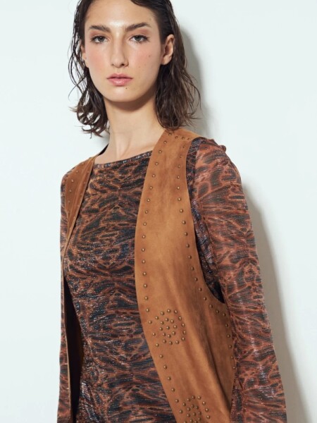 CHALECO P.CAKE TOMORROWLAND CAMEL