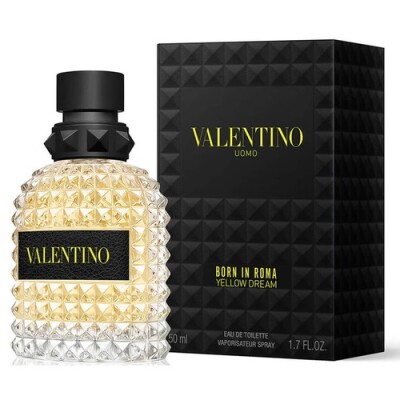 Perfume Valentino Uomo Born In Roma Yellow 50 Ml. Perfume Valentino Uomo Born In Roma Yellow 50 Ml.