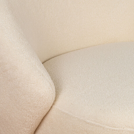 BUTACA 1 CUERPO TELA BLANCO CHLÓE OFFWHITE