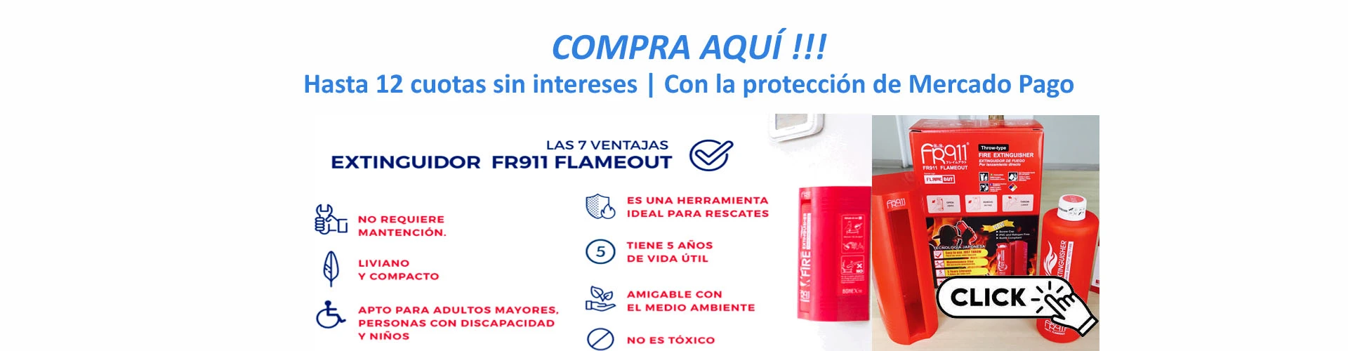 EXTINTORES DE LANZAMIENTO DIRECTO