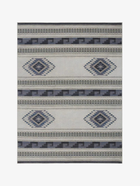 ALFOMBRA AZTECA GRIS