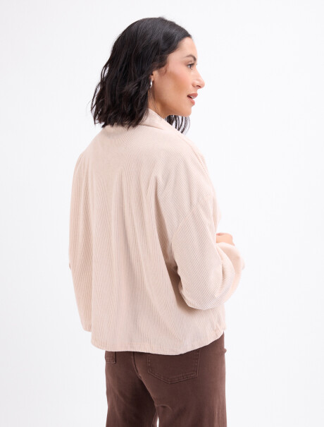 Campera pana Dayana crudo