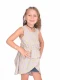 VESTIDO FLOWER GRIS CLARO