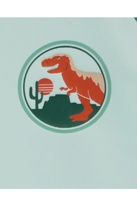 Traje de baño dos piezas con protección UPF 50+ diseño dinos Sin color