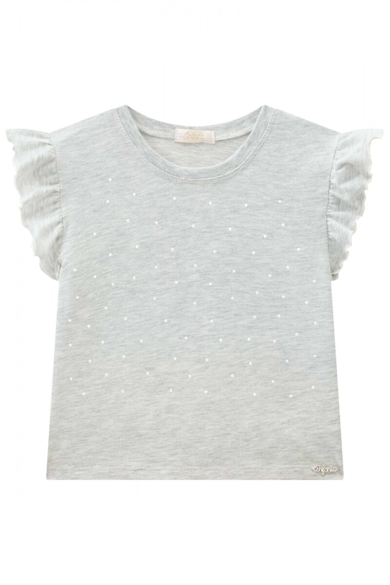 Blusa Boxy - Gris 