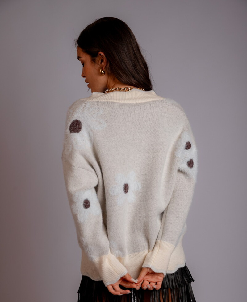 Buzo Florencia crema