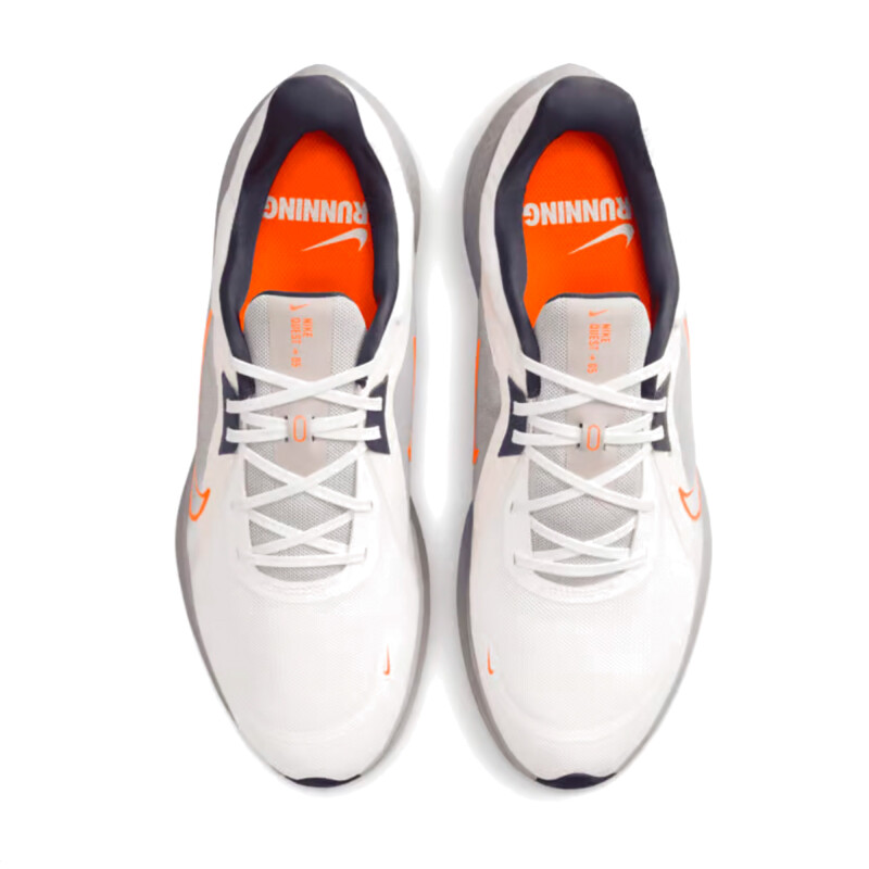 Championes Running Nike QUEST 5 de Hombre - DD0204-103 Blanco-naranja